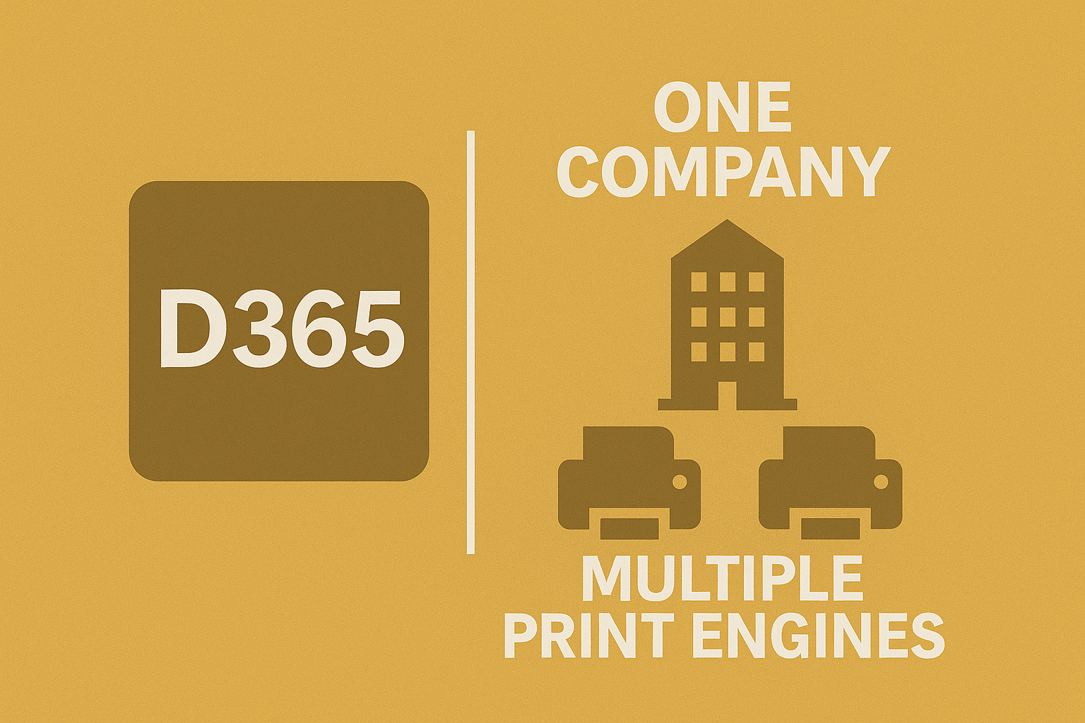 - Print Envoy D365 label printing